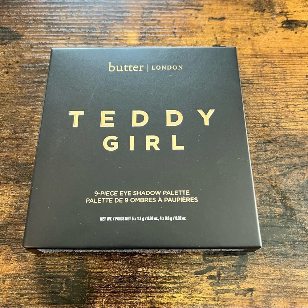 Butter London Teddy Girl eyeshadow palette new in the box